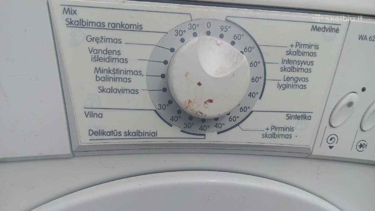 Skalbymo masina - nuotraukos Nr. 3