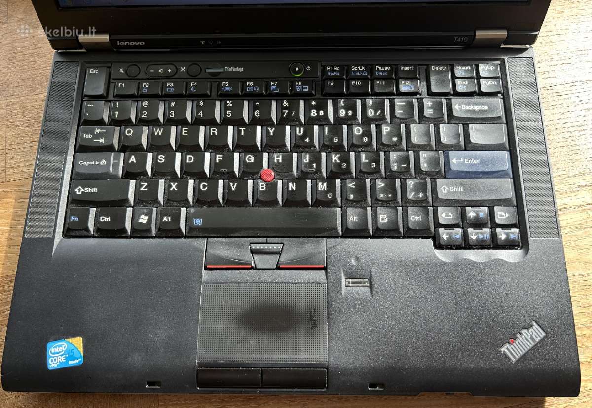 Lenovo Thinkpad T410 (i5/4gb/300gb)+dock stotelė - nuotraukos Nr. 2