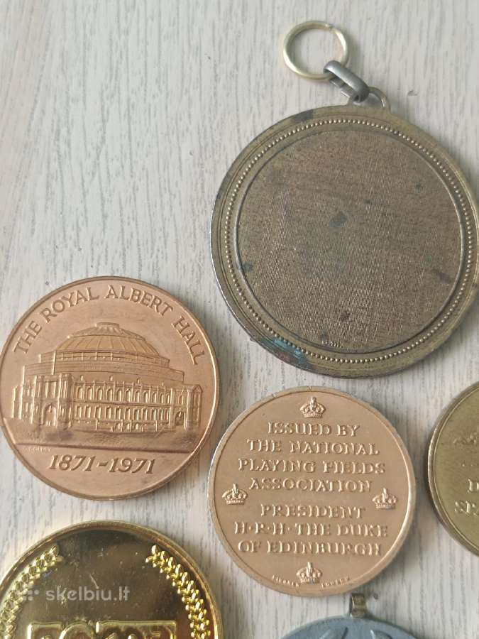 Įvairūs medaliai ir žetonai - nuotraukos Nr. 7