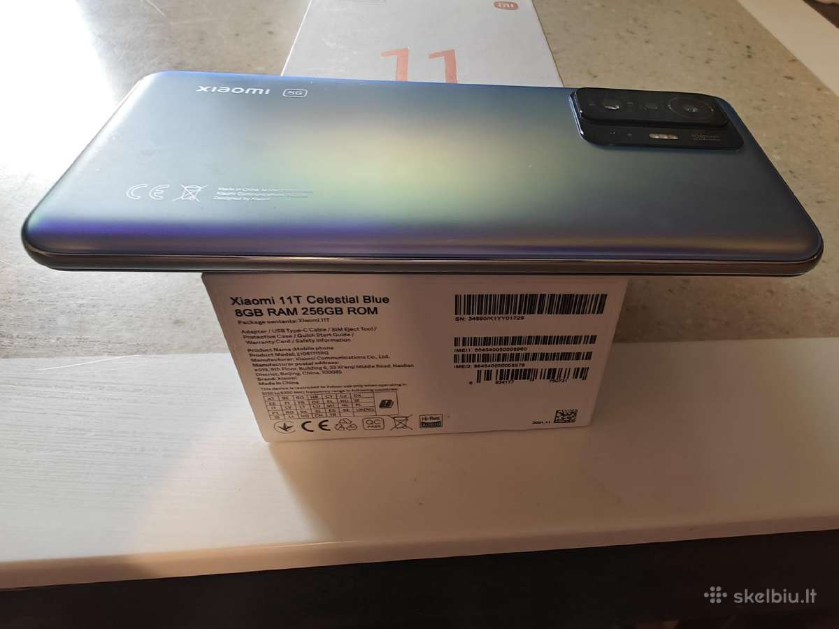 Xiaomi 11t 5G 8/256gb - nuotraukos Nr. 4