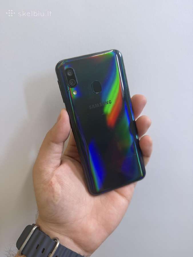 Samsung A40 - nuotraukos Nr. 3
