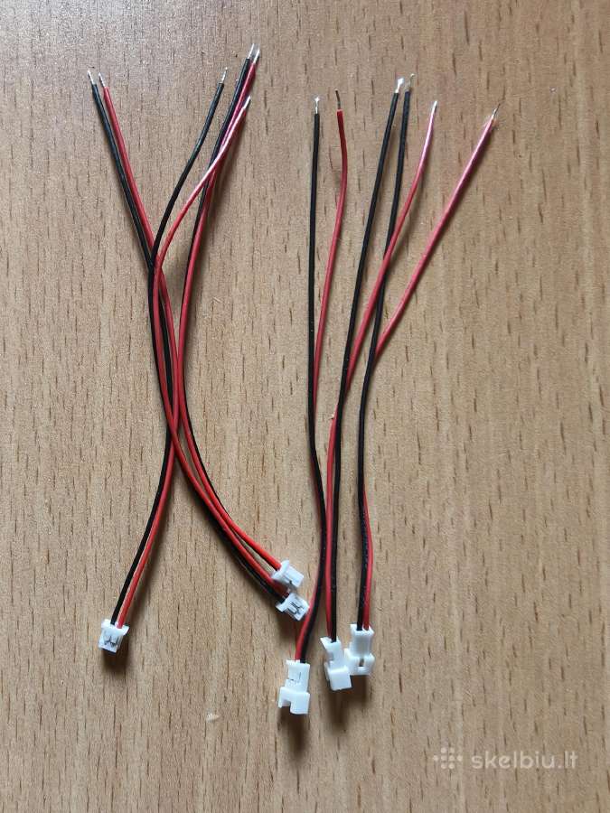 Jst 1.25 10cm jungtys su laidu - nuotraukos Nr. 2