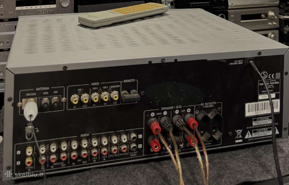 Harman Kardon avr430 / resiveriai - nuotraukos Nr. 11