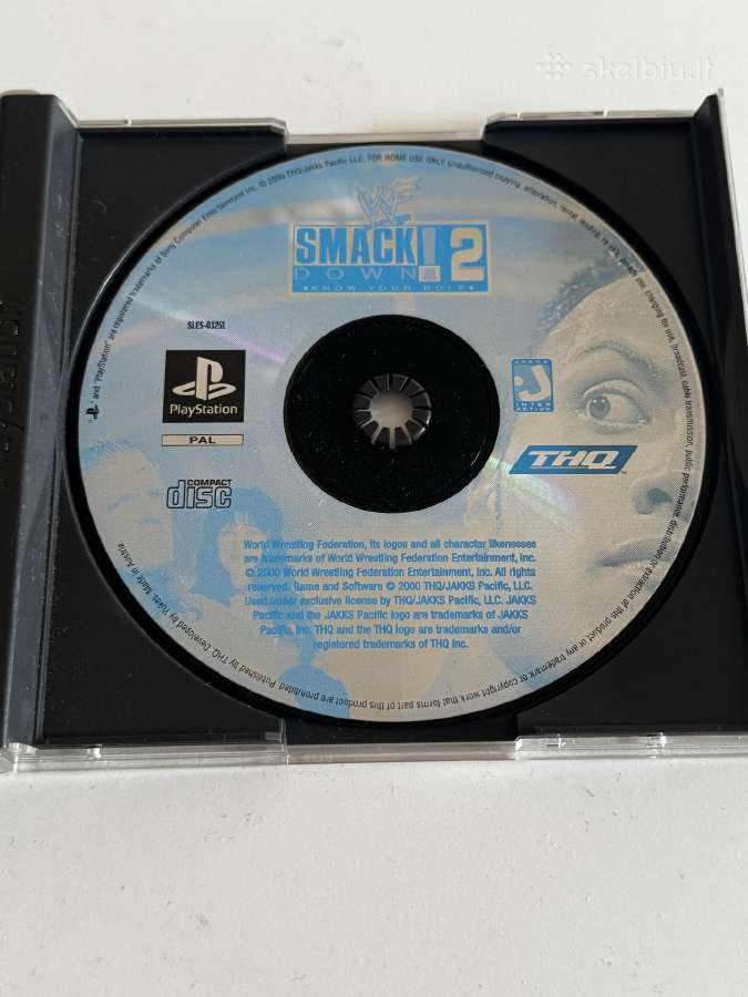 Wwf Smackdown 2!: Know your Role (Ps1) - nuotraukos Nr. 3
