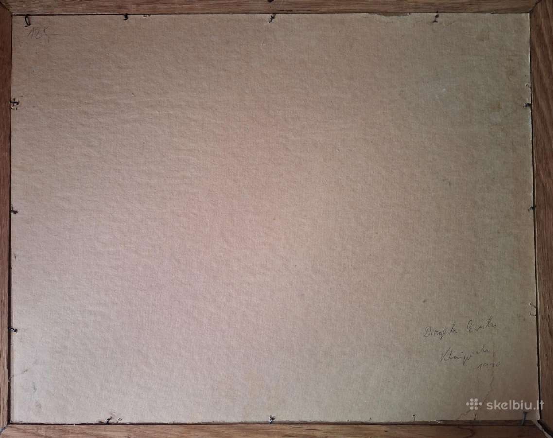 Aliejinė tapyba, "Audra/ Jūra", Povilas Dirgėla - nuotraukos Nr. 6