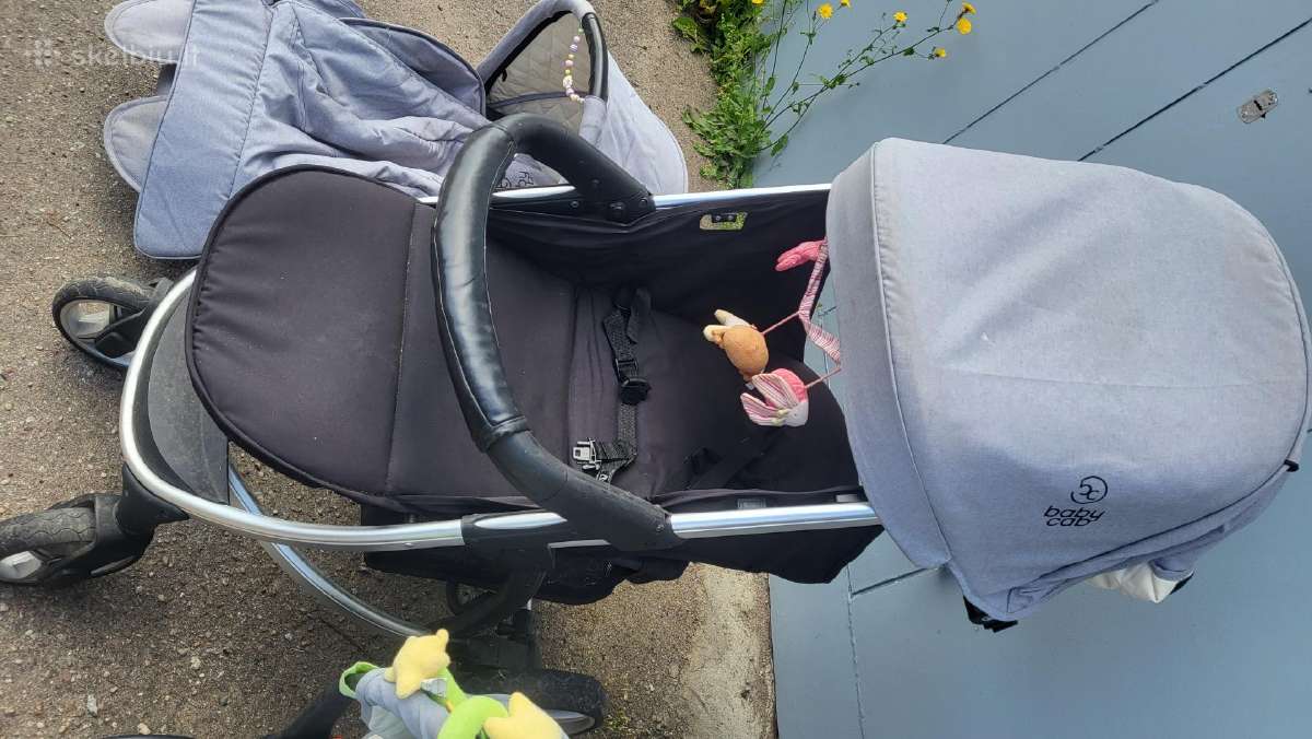 Vaikiškas vežimas Baby Cab - nuotraukos Nr. 3