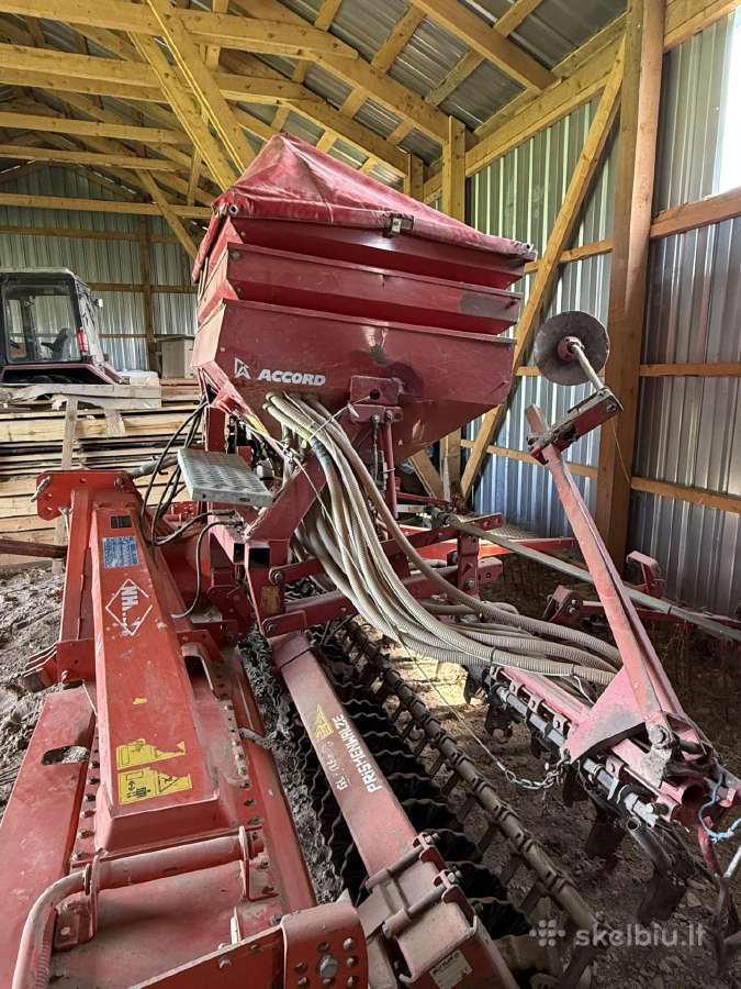 Grūdų sėjamoji su freza Kuhn Hr4003d - nuotraukos Nr. 6
