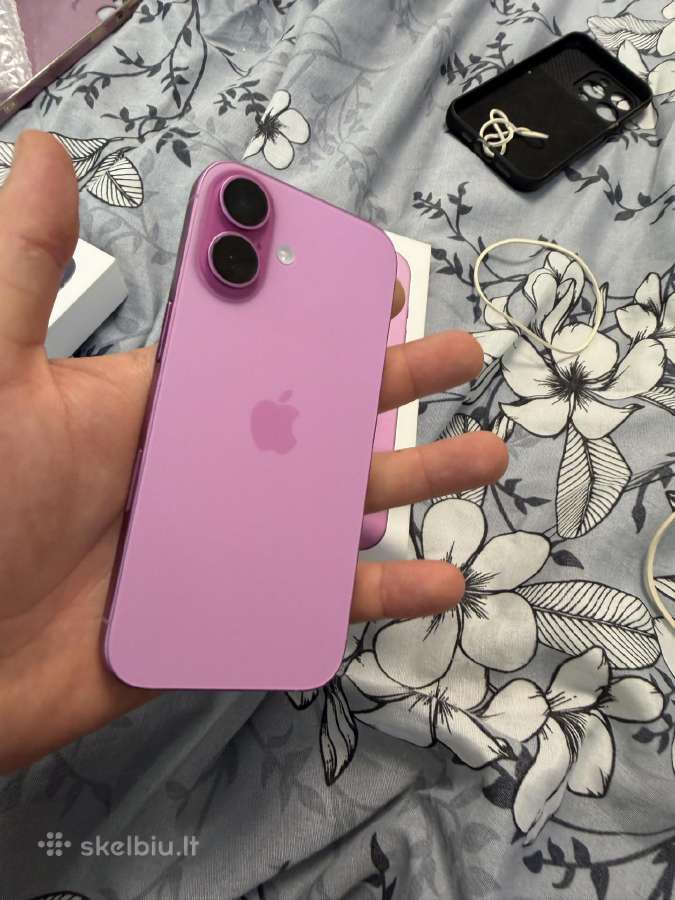 iPhone 16 pink - nuotraukos Nr. 3