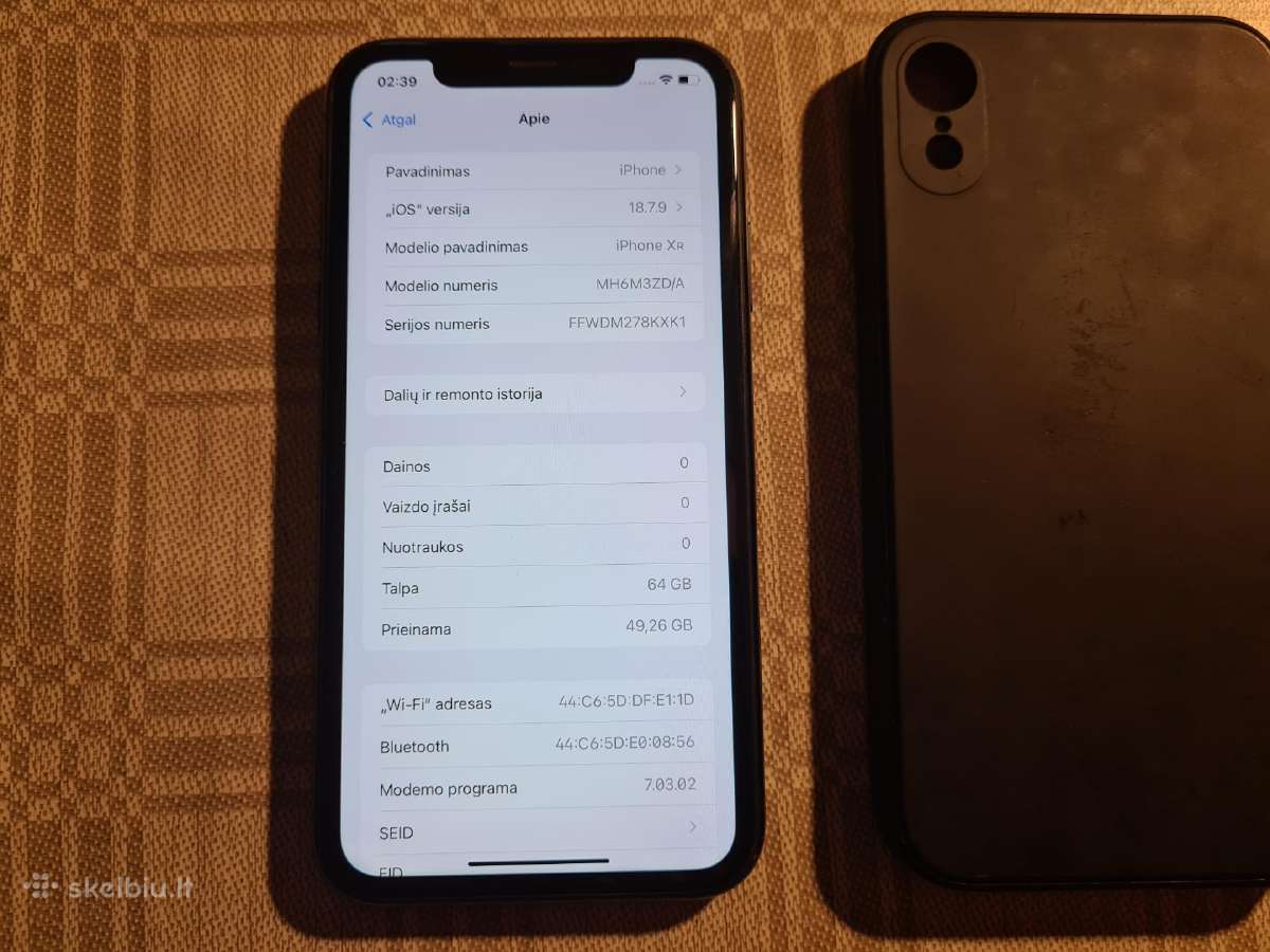 iPhone Xr 64gb - nuotraukos Nr. 3