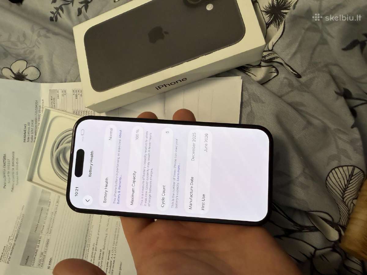 iPhone 16 - nuotraukos Nr. 6