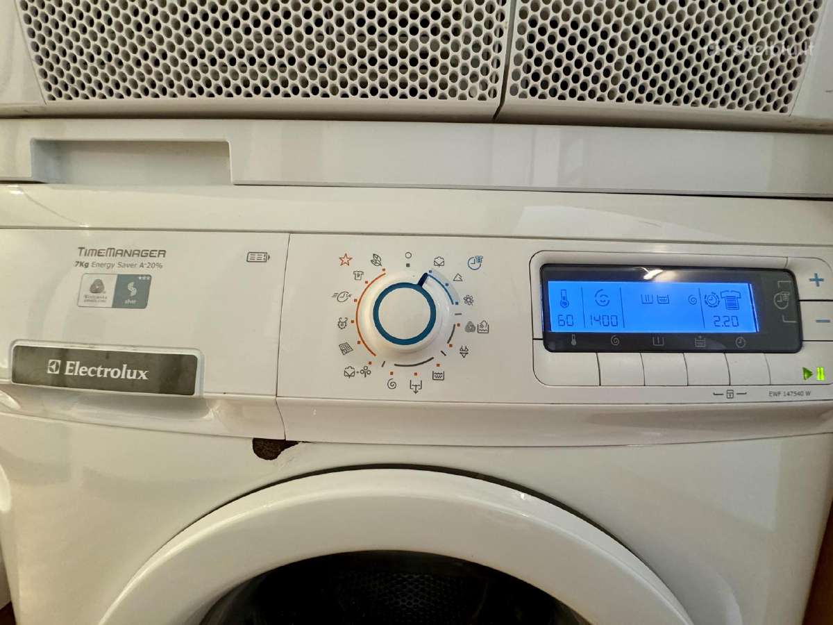 Electrolux skalbimo mašina ir džiovyklė - nuotraukos Nr. 10