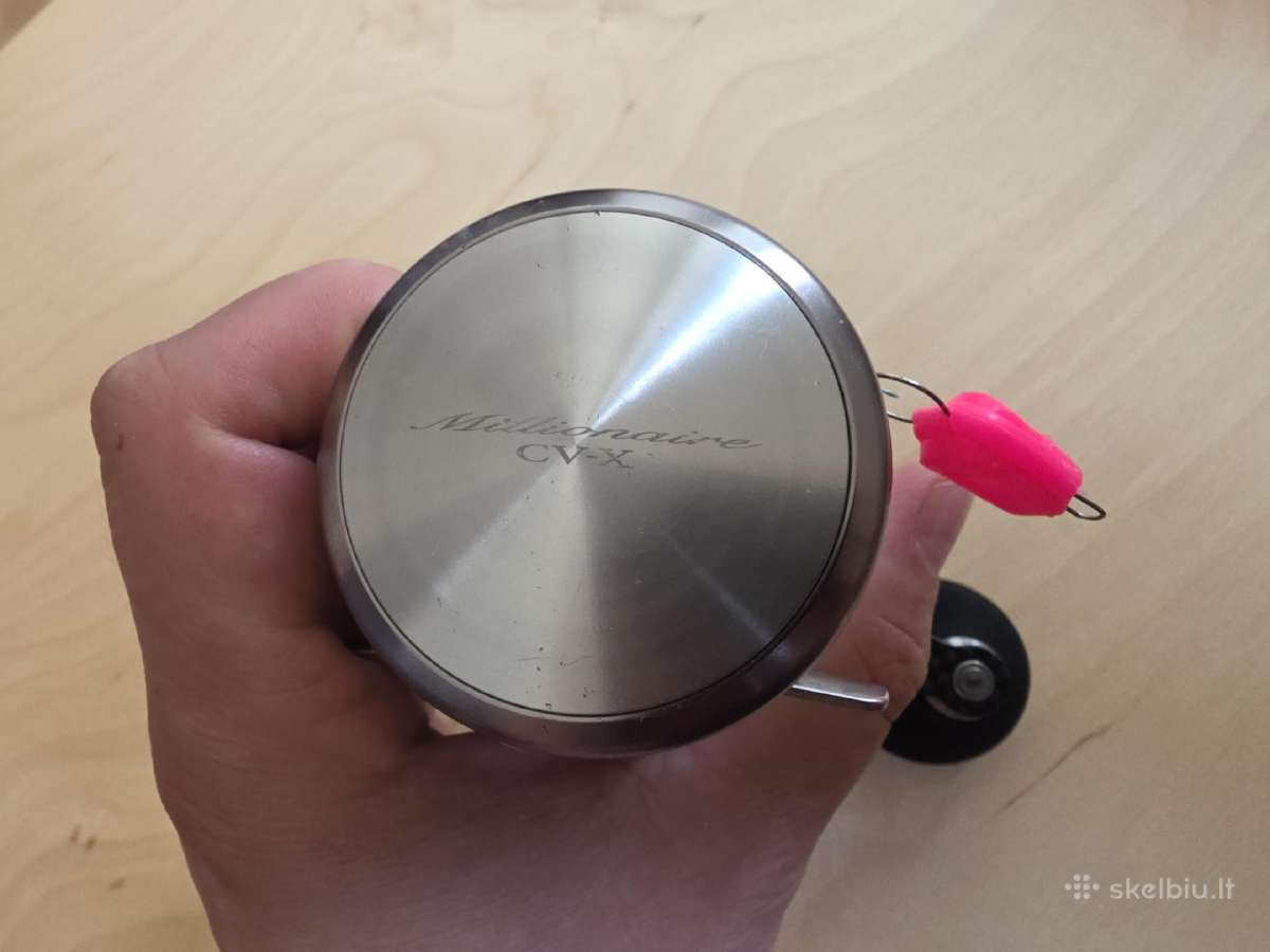 Multiplikatorinė ritė Daiwa Millionaire Cv-x 105l - nuotraukos Nr. 6