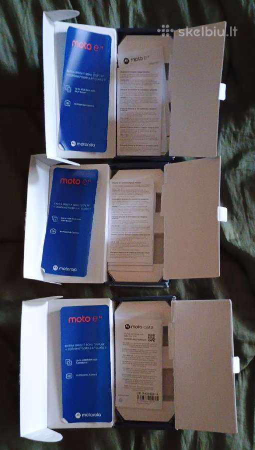 Motorola Moto e14 3 vnt - nuotraukos Nr. 5