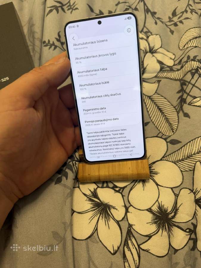 Samsung galaxy s25 256gb - nuotraukos Nr. 5