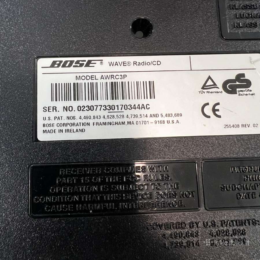 Bose Wave Music System - nuotraukos Nr. 7