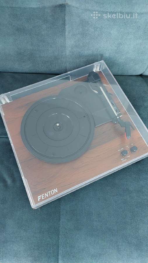 Vinilų grotuvas Fenton - nuotraukos Nr. 2