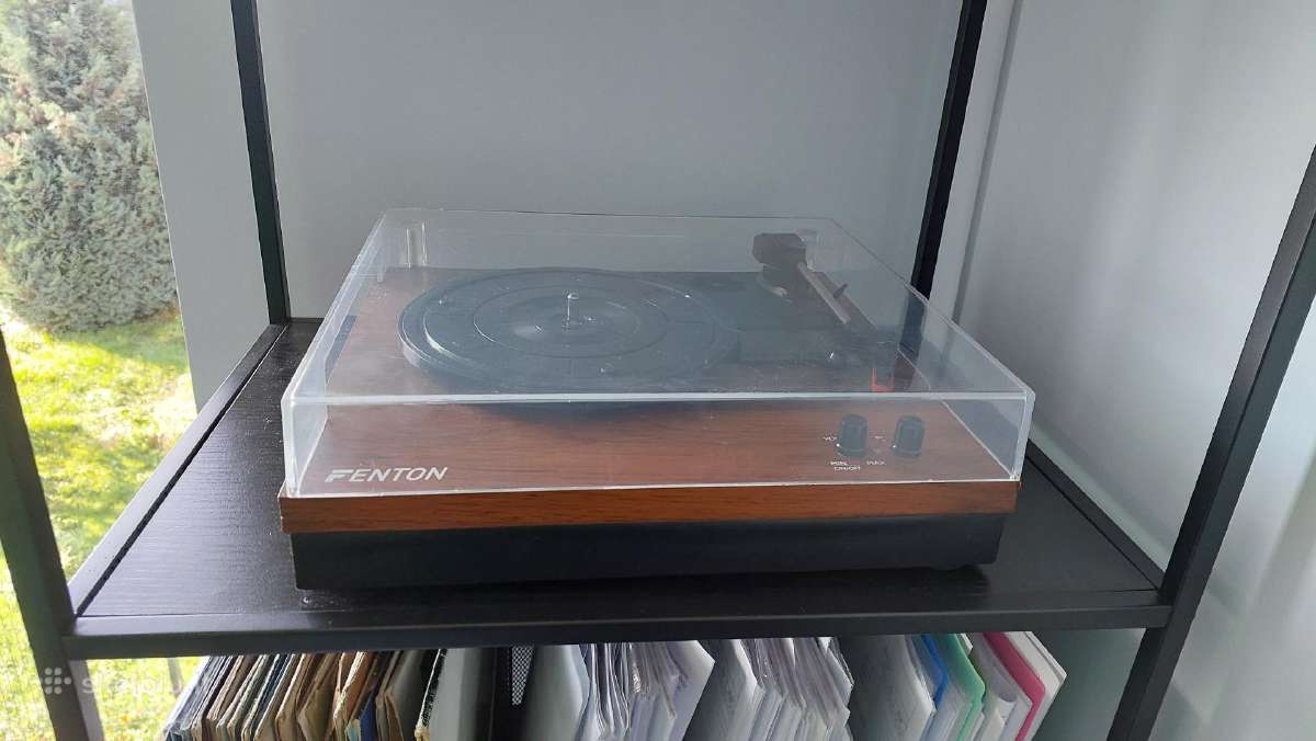 Vinilų grotuvas Fenton - nuotraukos Nr. 8