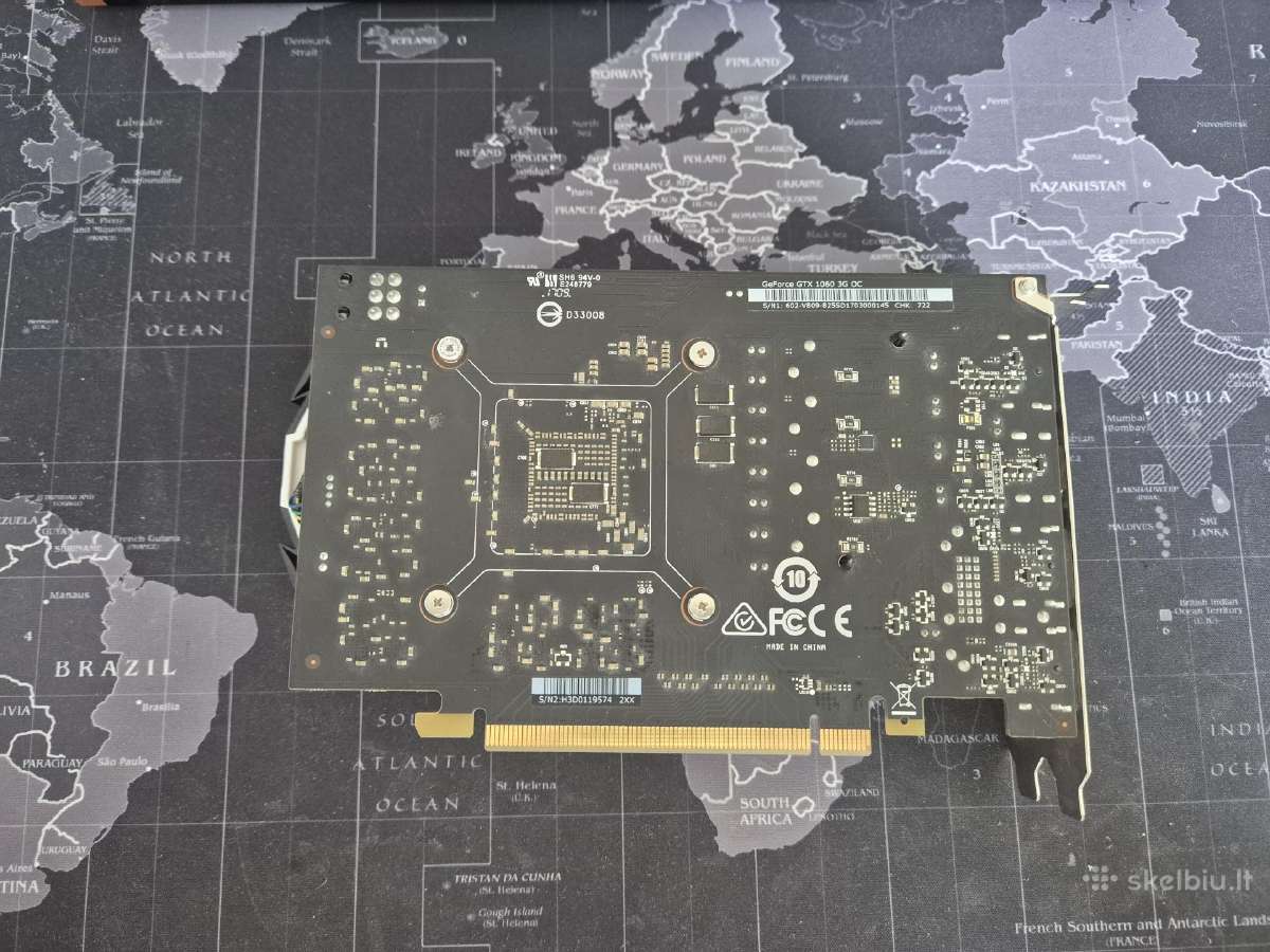 Msi Geforce Gtx 1060 3gb Oc - nuotraukos Nr. 2