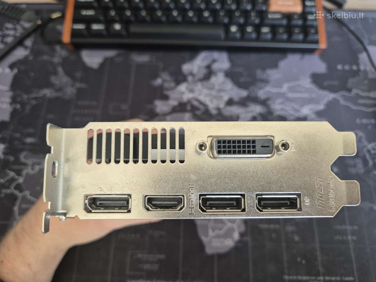 Msi Geforce Gtx 1060 3gb Oc - nuotraukos Nr. 3