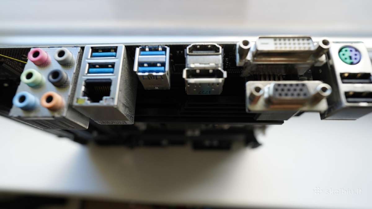 Gigabyte Ga-b250m-d3h pagrindinė plokštė (Lga1151) - nuotraukos Nr. 3