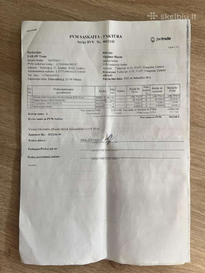 Dviratis Cube Cross Race Pro 2022 (Dydis 56) - nuotraukos Nr. 9