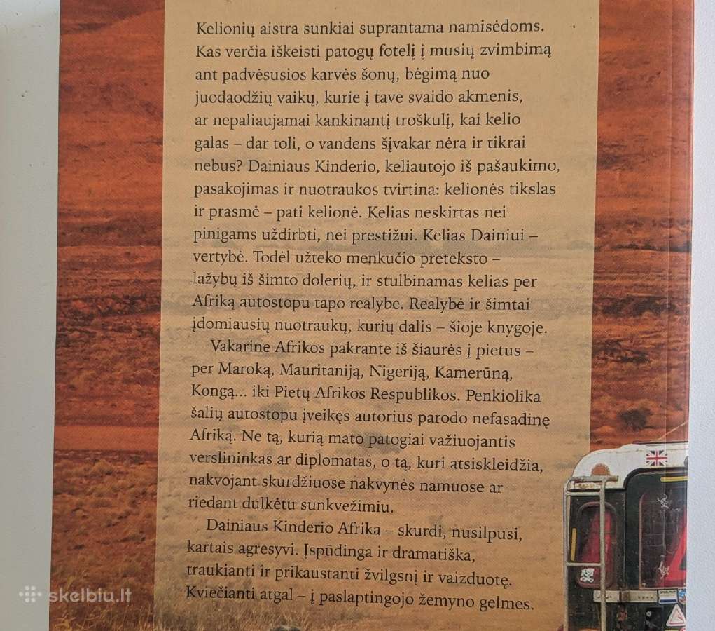 Atgal į Afriką. Dainius Kinderis - nuotraukos Nr. 2