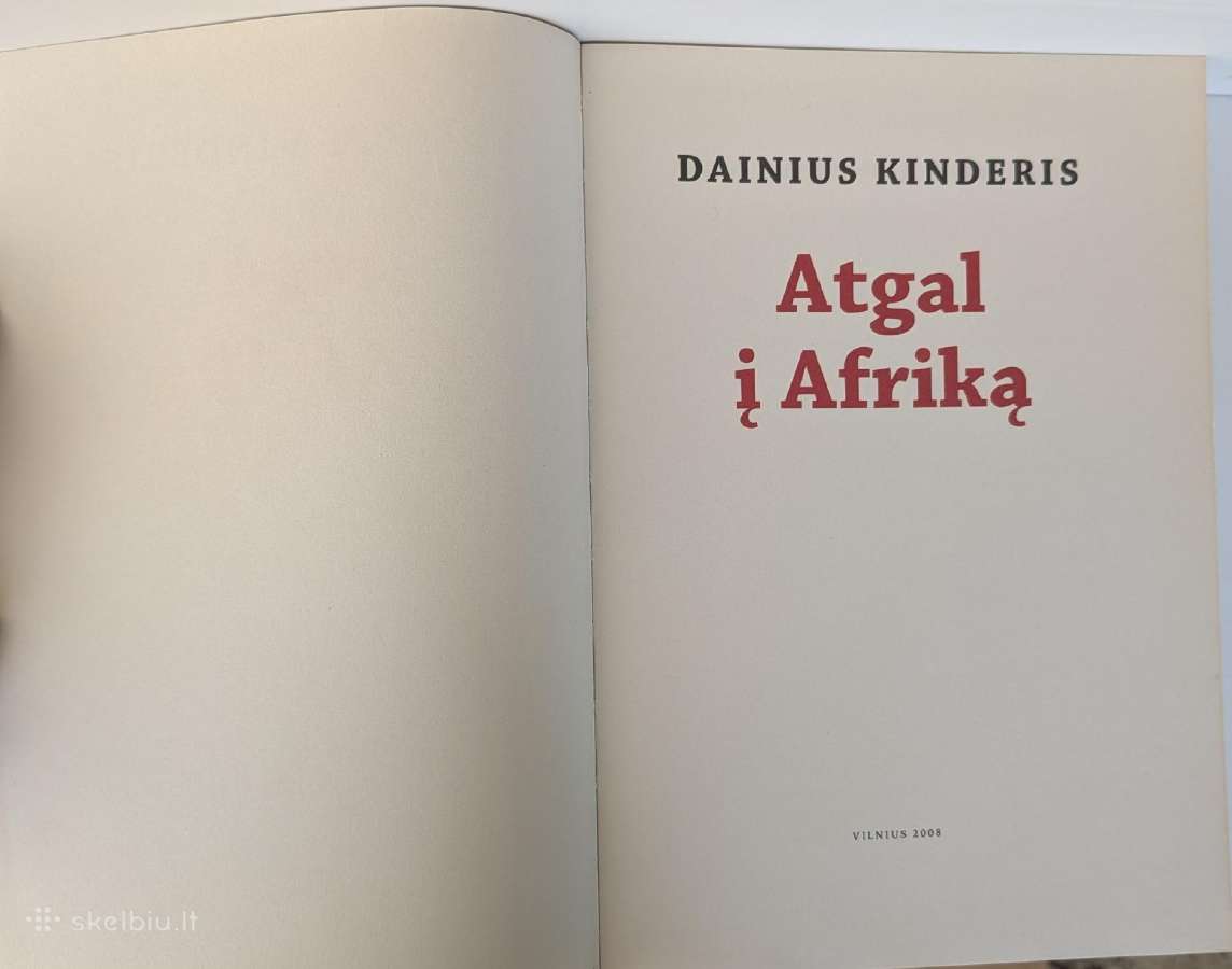 Atgal į Afriką. Dainius Kinderis - nuotraukos Nr. 4
