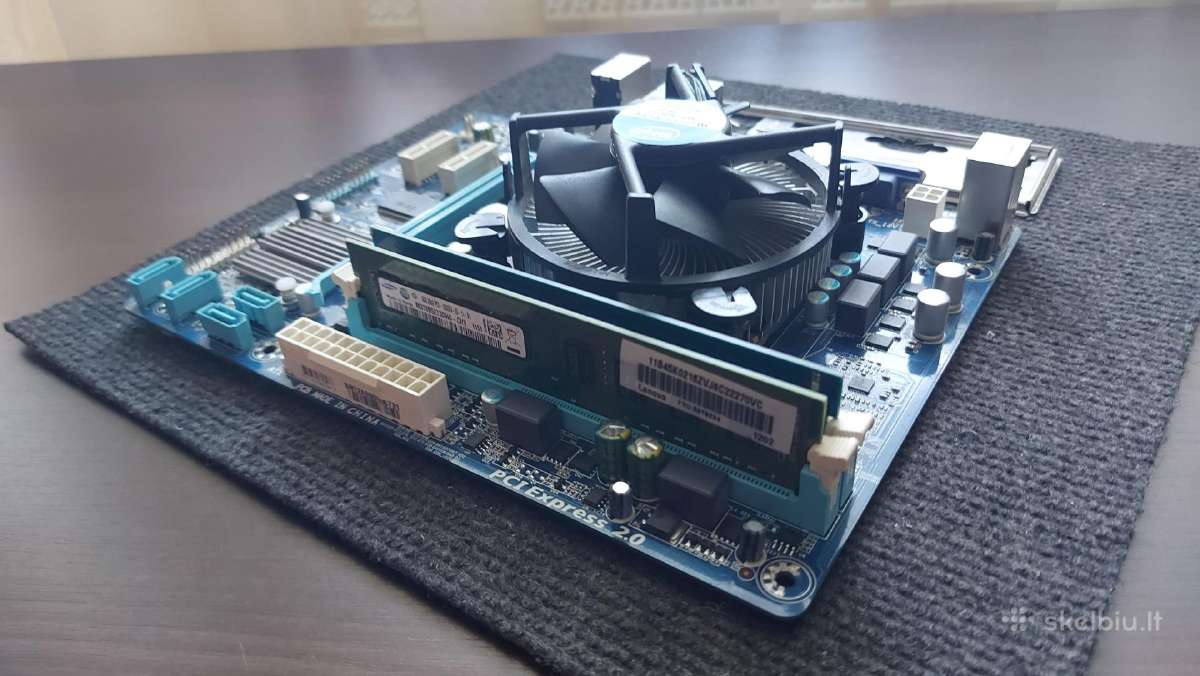 Motininė plokštė+cpu+RAM komplektas - nuotraukos Nr. 3