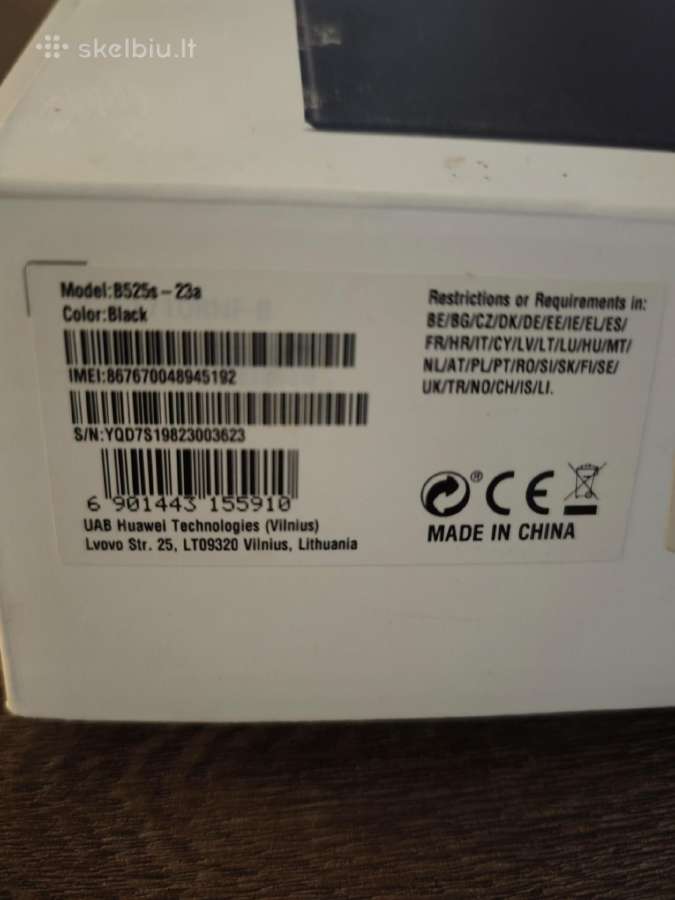 Huawei B525 4G Lte Cat6 maršrutizatorius - nuotraukos Nr. 2