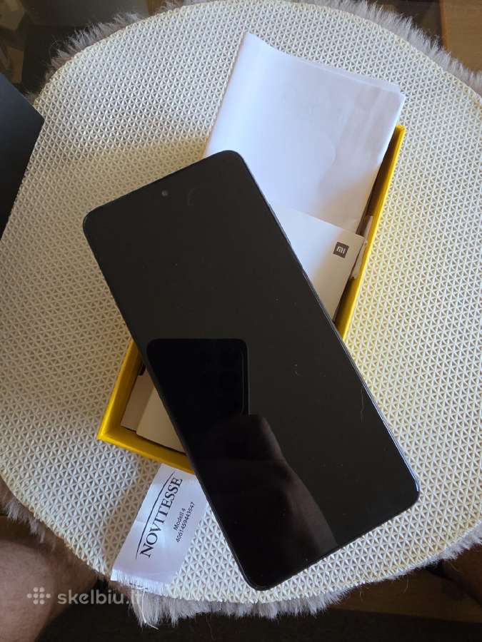 Xiaomi poco x3 pro phantom black 6gb RAM 128gb - nuotraukos Nr. 2