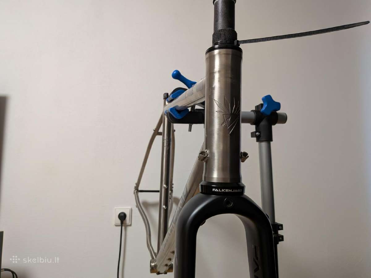 Falkenjagd gravel titaninis rėmas su carbon šake - nuotraukos Nr. 2