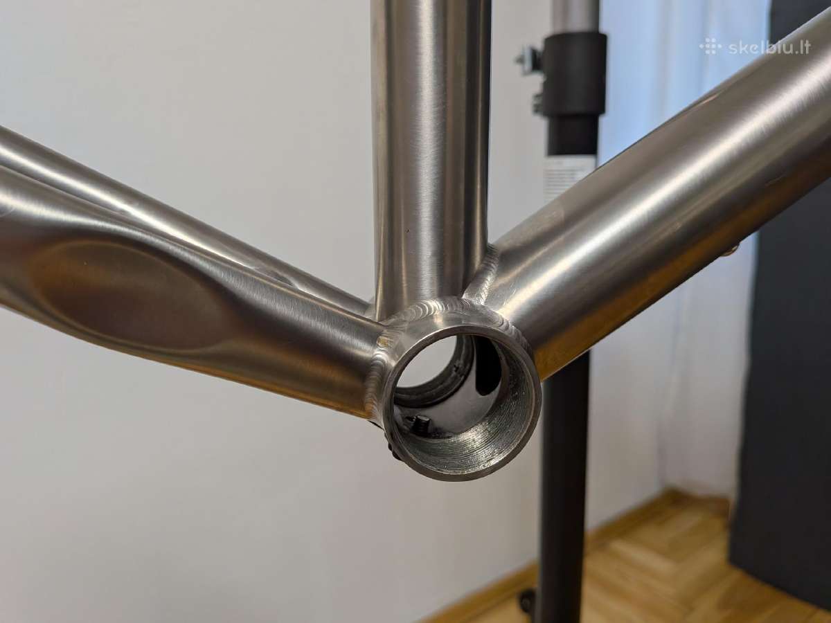 Falkenjagd gravel titaninis rėmas su carbon šake - nuotraukos Nr. 5