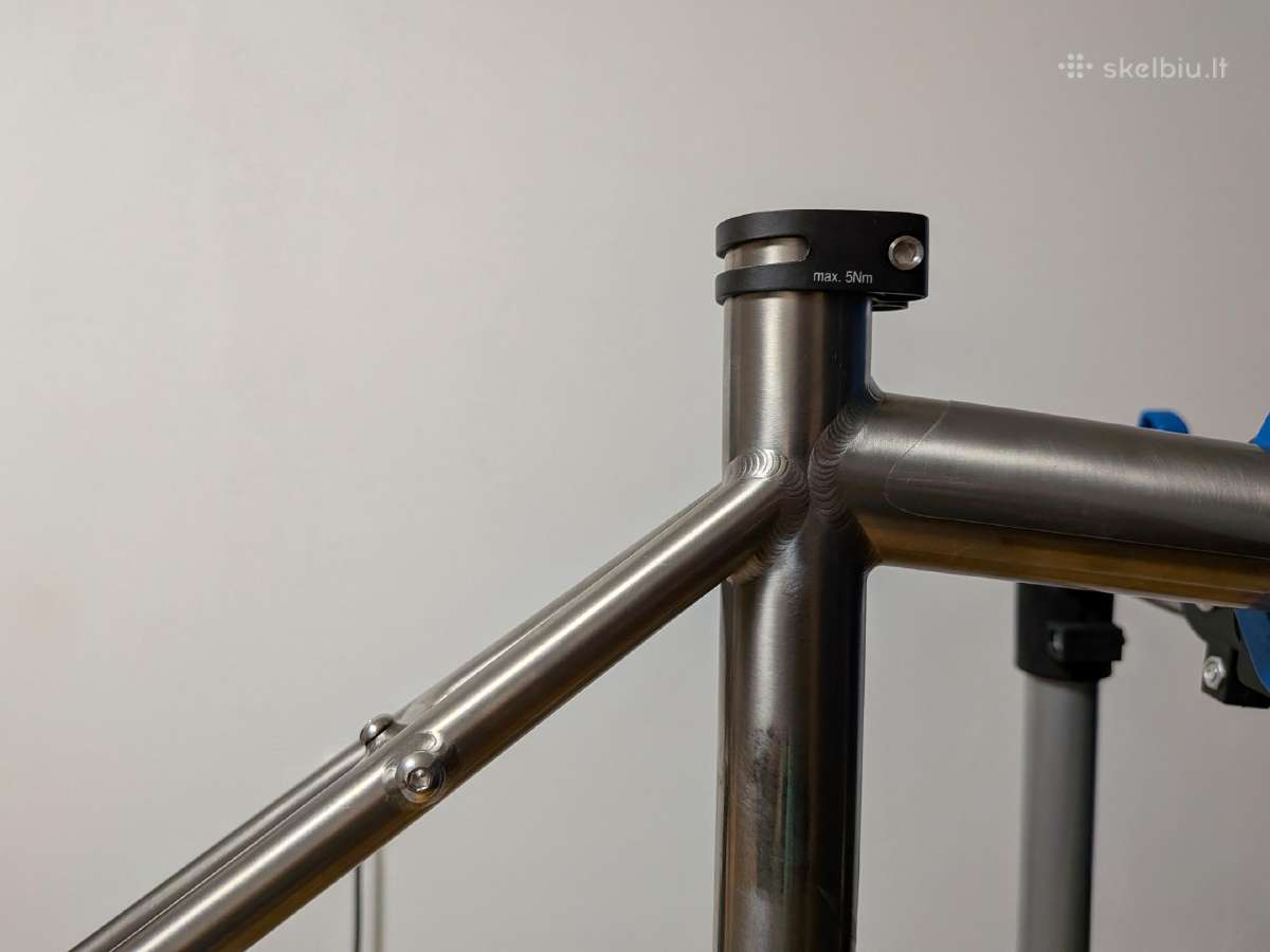 Falkenjagd gravel titaninis rėmas su carbon šake - nuotraukos Nr. 6