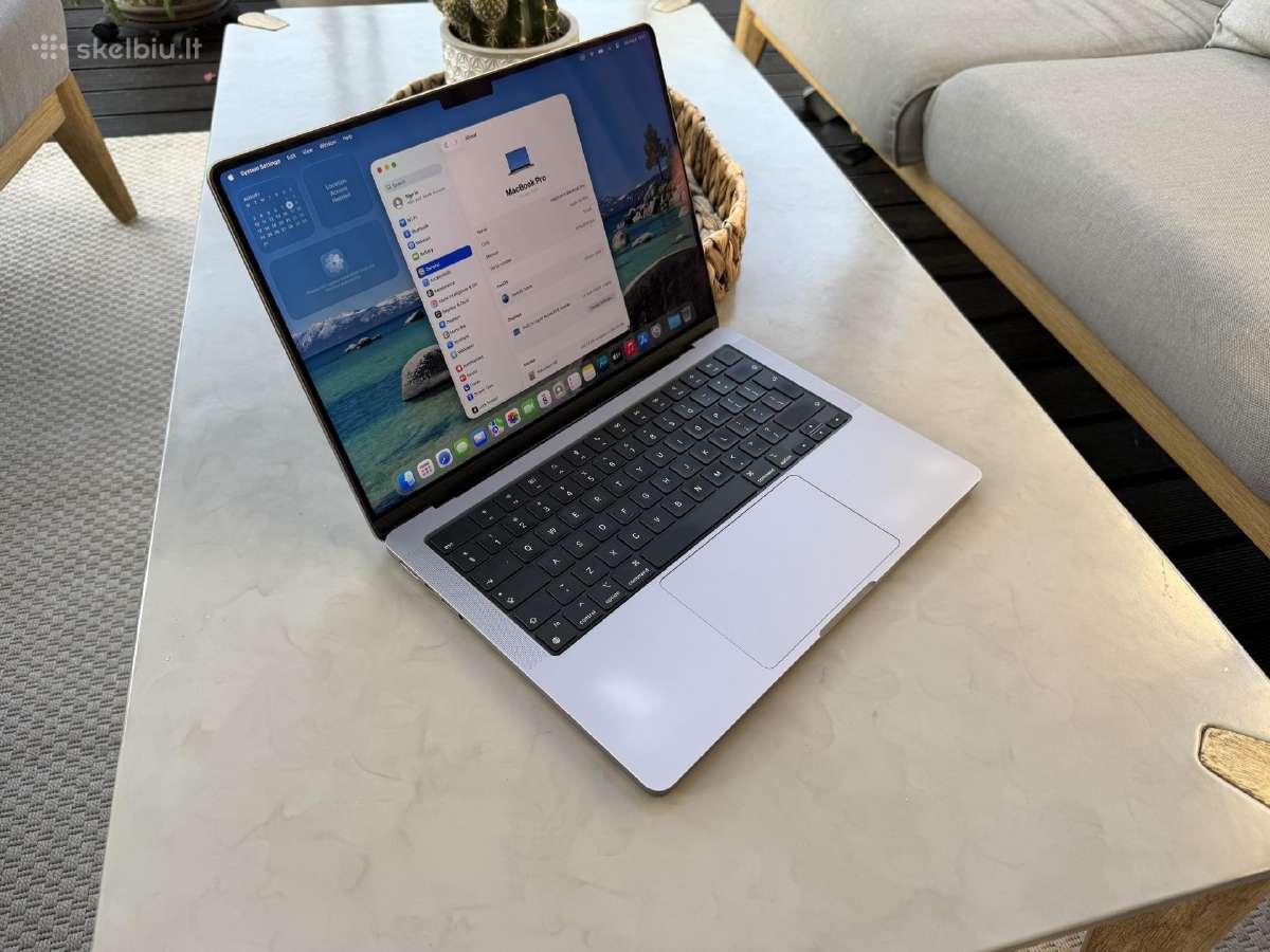 Apple MacBook Pro 2023 14" M2 Pro/16gb/512gb (9) - nuotraukos Nr. 2