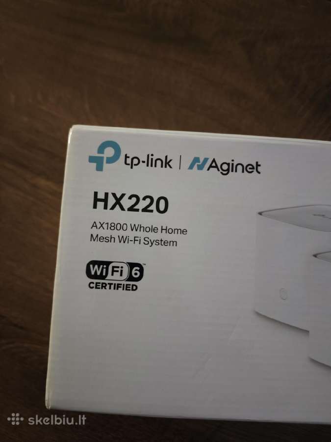 Maršrutizatorius tp-link Hx220 Ax1800 - nuotraukos Nr. 2