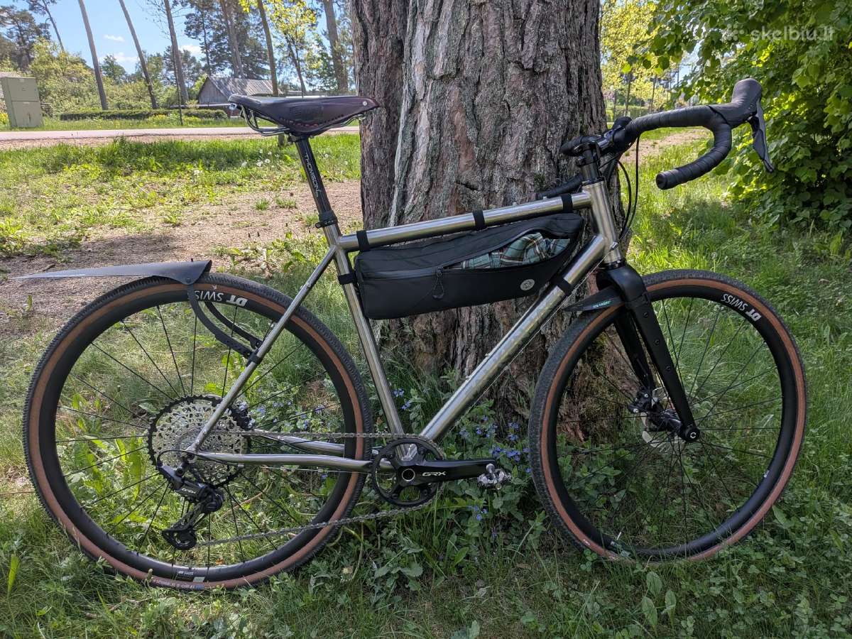 Falkenjagd gravel titaninis rėmas su carbon šake - nuotraukos Nr. 8