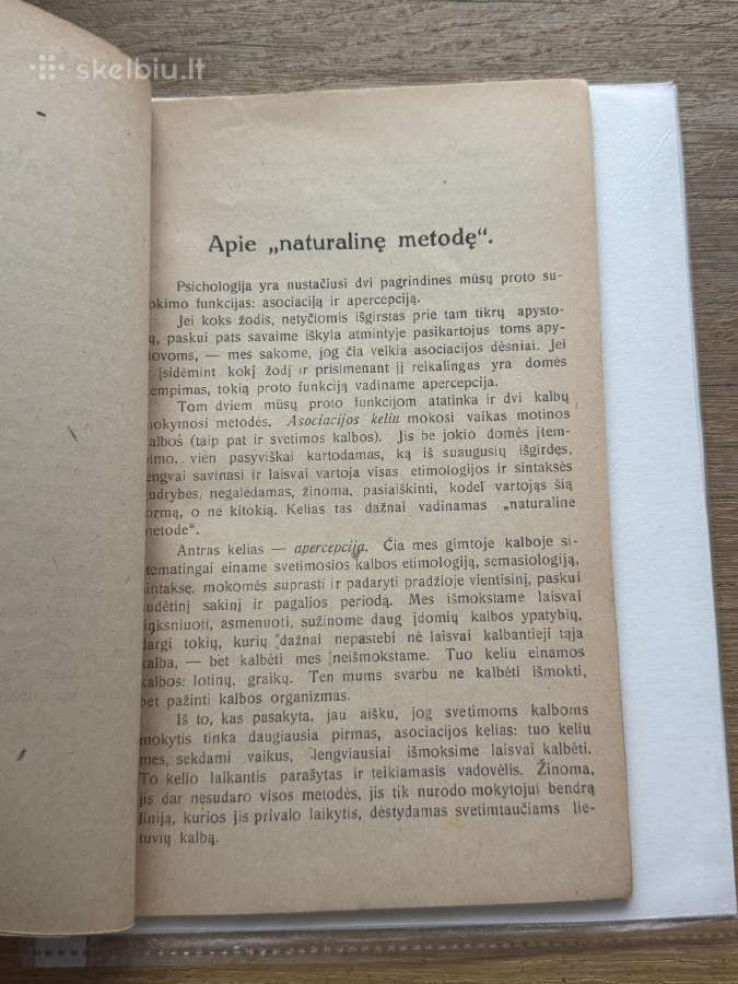 Vadovėlis Lietuvių kalbos pasimokyti 1920 m. - nuotraukos Nr. 3