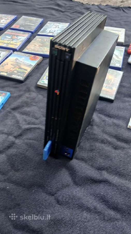 Parduodamas Ps2 komplektas su žaidimais - nuotraukos Nr. 2