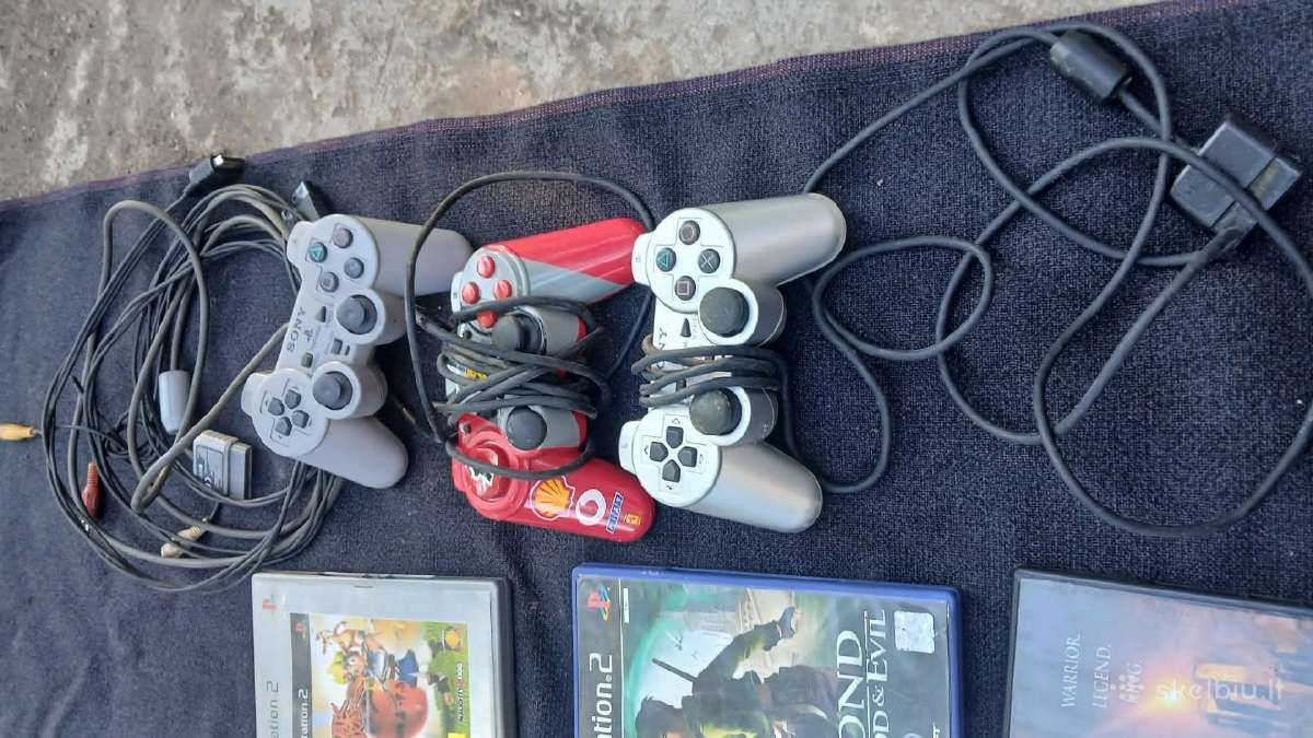 Parduodamas Ps2 komplektas su žaidimais - nuotraukos Nr. 5