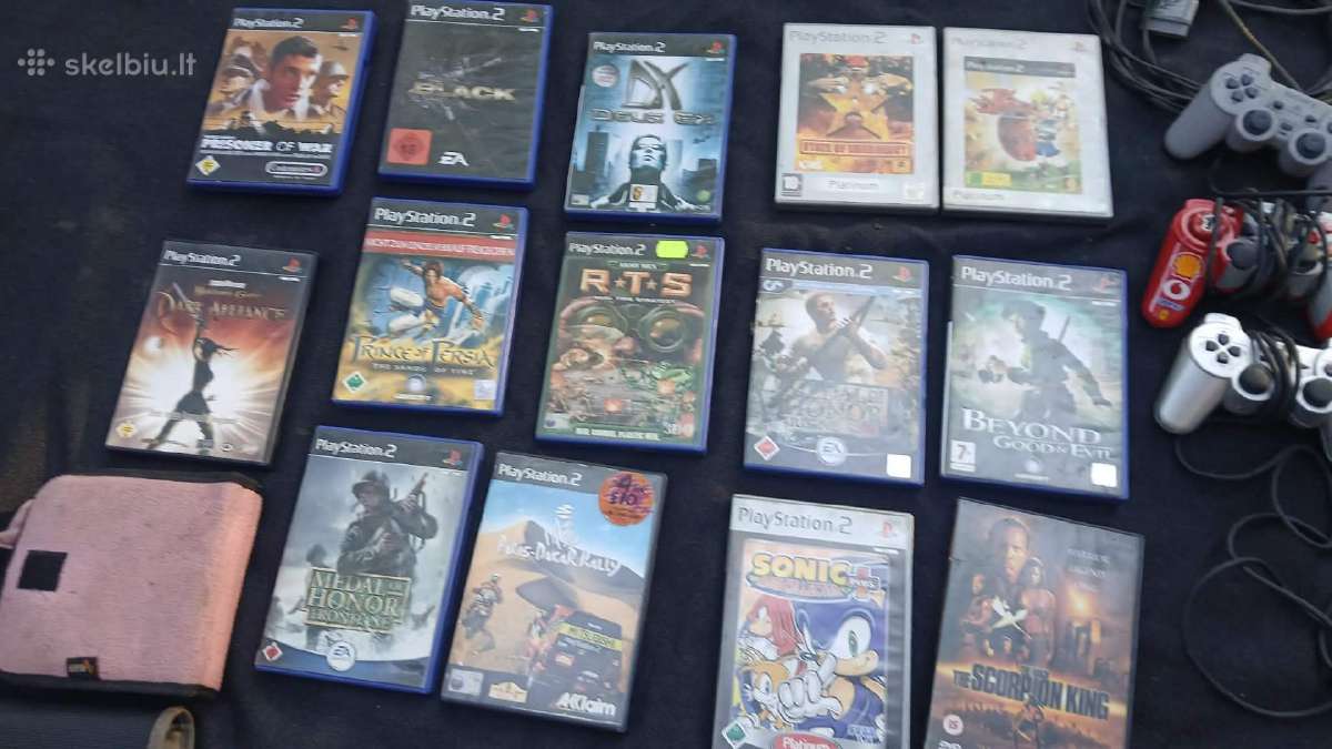 Parduodamas Ps2 komplektas su žaidimais - nuotraukos Nr. 6