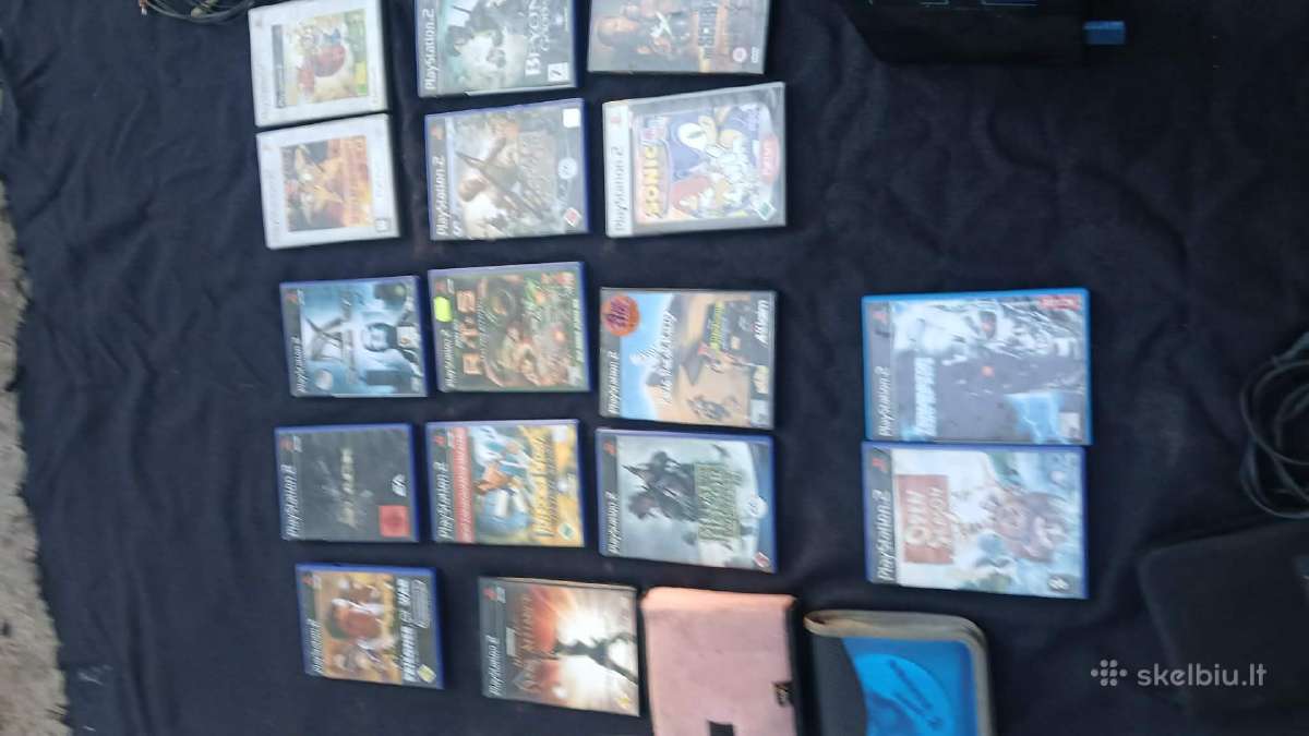 Parduodamas Ps2 komplektas su žaidimais - nuotraukos Nr. 7