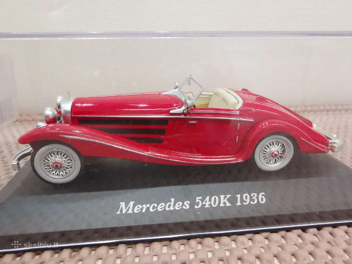 1:43 Mercedes Benz (istoriniai-sportiniai) Modelia - nuotraukos Nr. 9