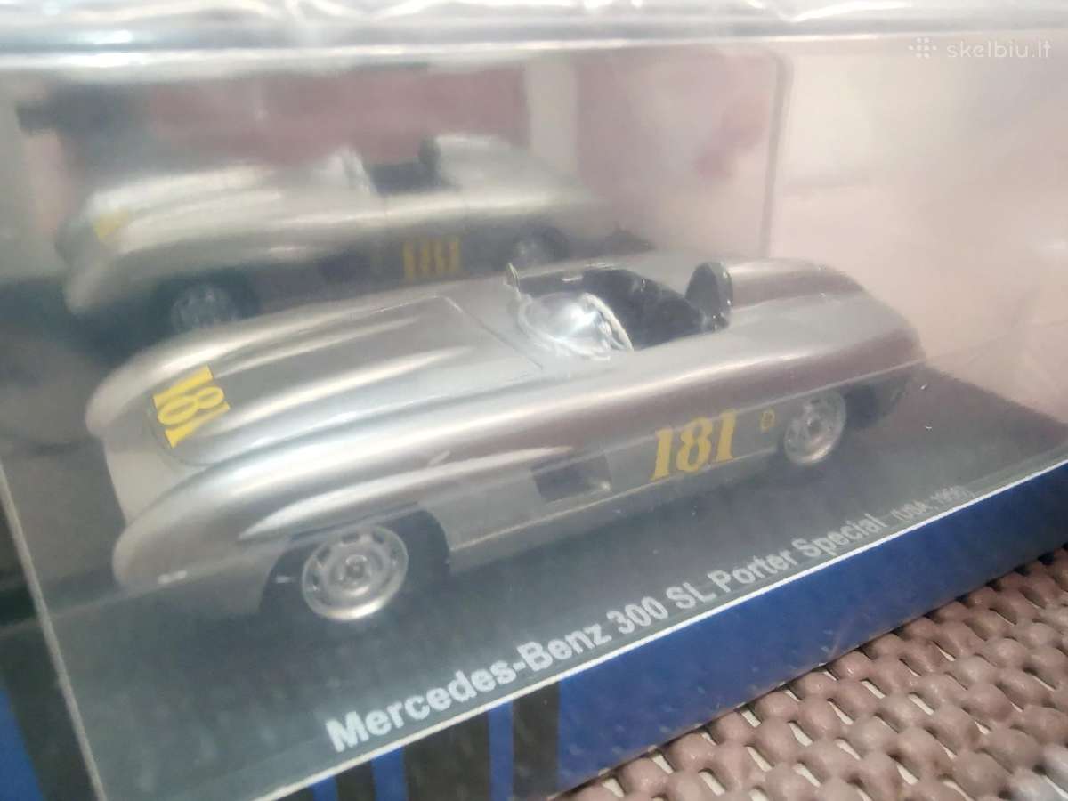 1:43 Mercedes Benz (istoriniai-sportiniai) Modelia - nuotraukos Nr. 15
