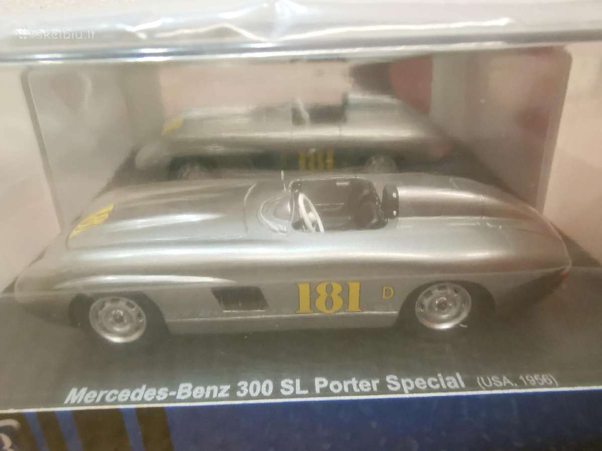 1:43 Mercedes Benz (istoriniai-sportiniai) Modelia - nuotraukos Nr. 16