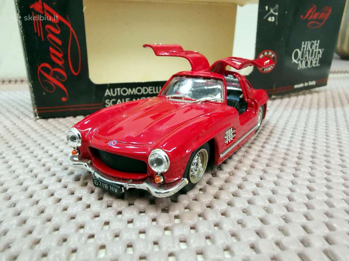 1:43 Mercedes Benz (istoriniai-sportiniai) Modelia - nuotraukos Nr. 18
