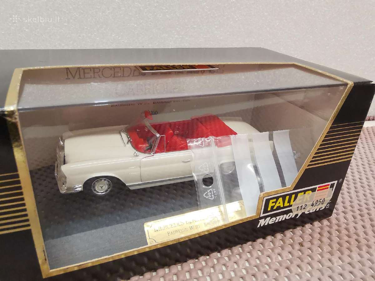 1:43 Mercedes Benz (istoriniai-sportiniai) Modelia - nuotraukos Nr. 25