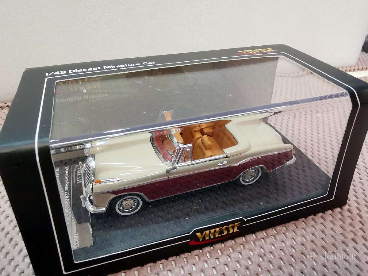 1:43 Mercedes Benz (istoriniai-sportiniai) Modelia - nuotraukos Nr. 27