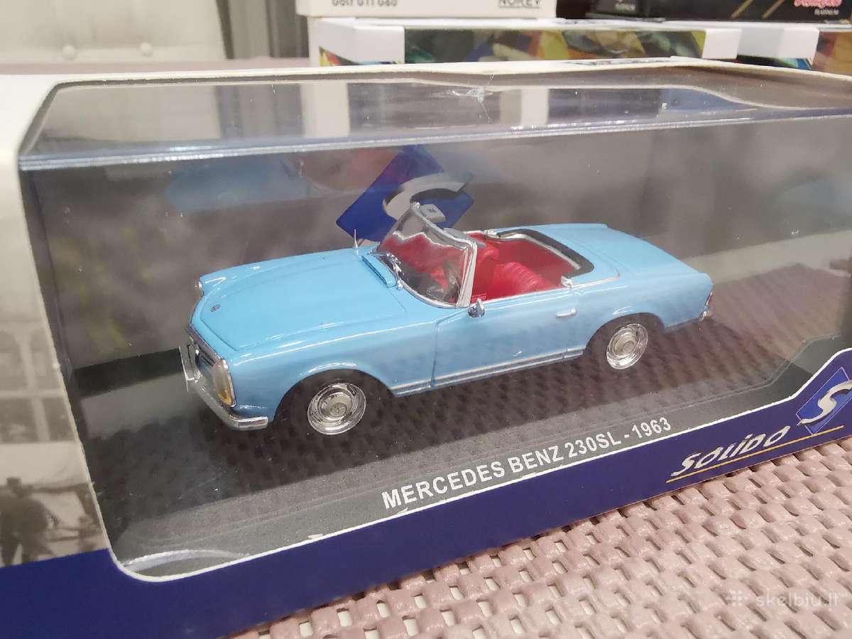 1:43 Mercedes Benz (istoriniai-sportiniai) Modelia - nuotraukos Nr. 28