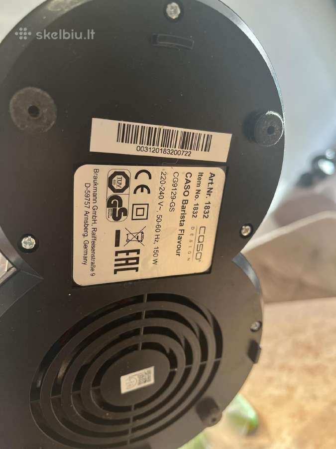 Delonghi Dedica Ec685.w kavos aparatas + maluneli - nuotraukos Nr. 8
