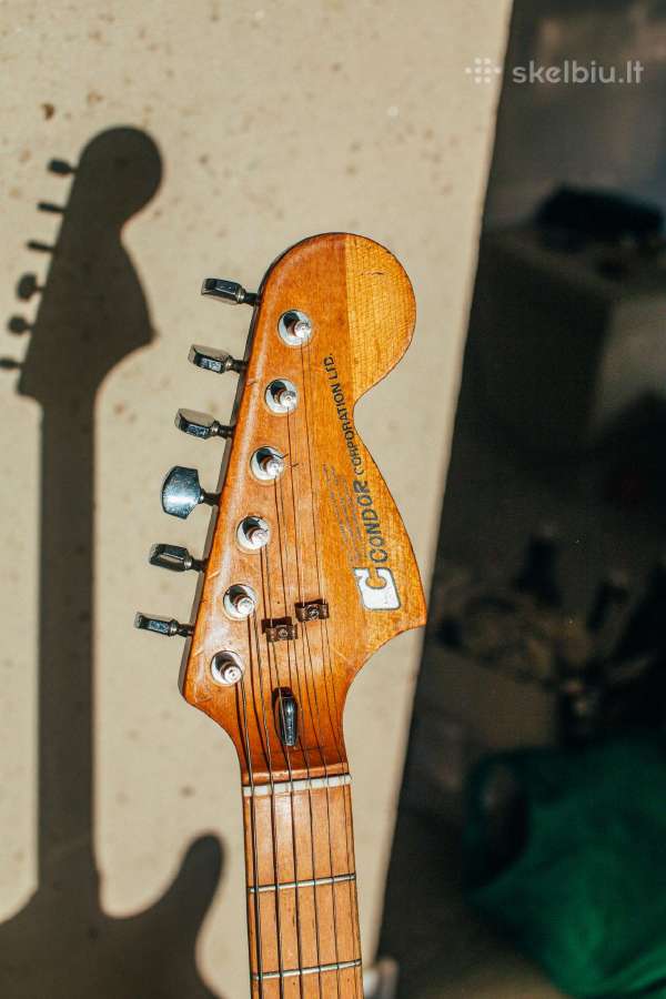 Condor Stratocaster 1970s Japan lawsuit era - nuotraukos Nr. 3